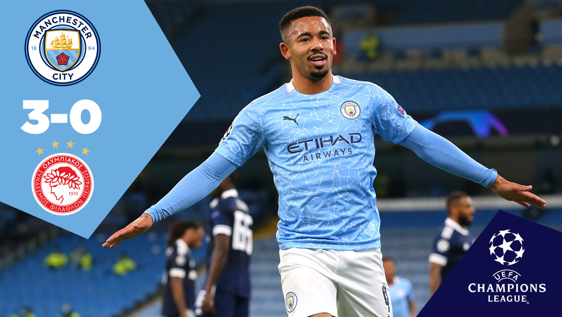 Full-match replay: City 3-0 Olympiakos