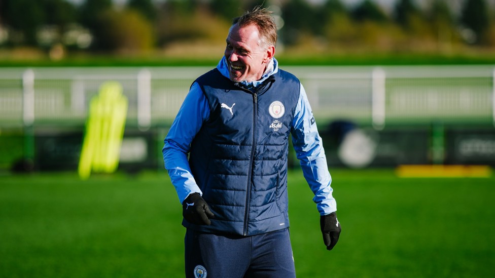 THE BOSS  : Andrée Jeglertz in fine spirits!