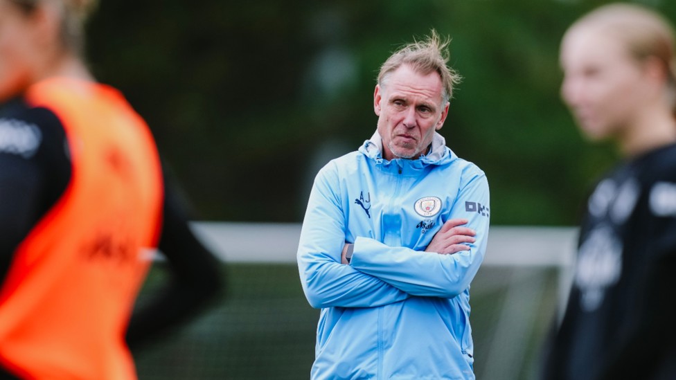 WATCHING BRIEF: For Head Coach Andree Jeglertz.