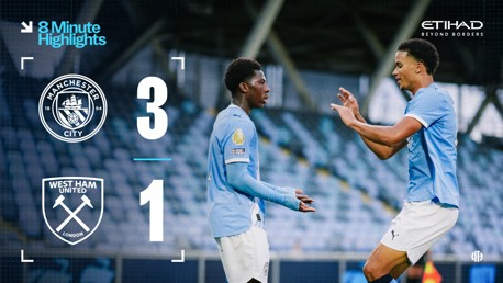 8-minute highlights: City EDS 3-1 West Ham 