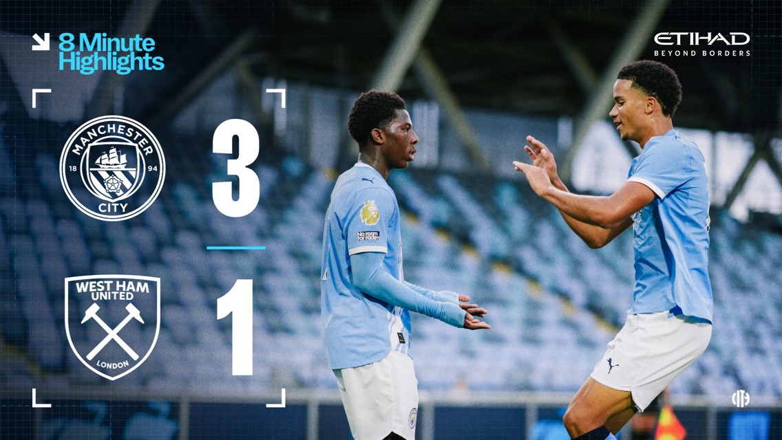 8-minute highlights: City EDS 3-1 West Ham 
