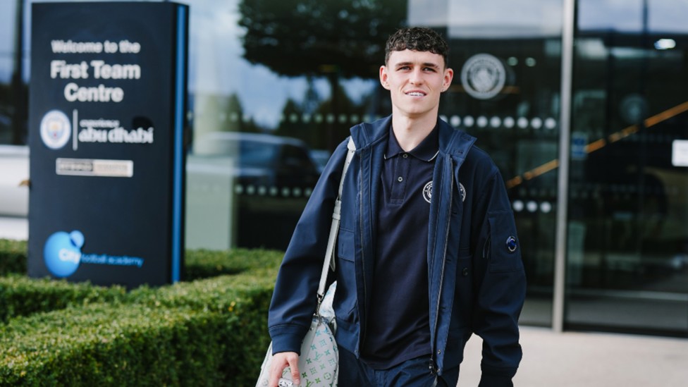 ON OF OUR OWN: And Phil Foden will be looking his superb form. 