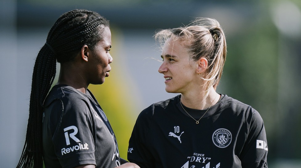 GOAL MACHINES : The prolific Bunny Shaw and Vivianne Miedema have always seen eye-to eye!