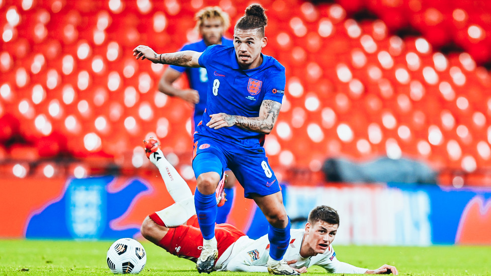 INTERNATIONAL RECOGNITION : Phillips’ exploits for Gareth Southgate’s side saw him named England 2020/21 Men’s Player of the Year