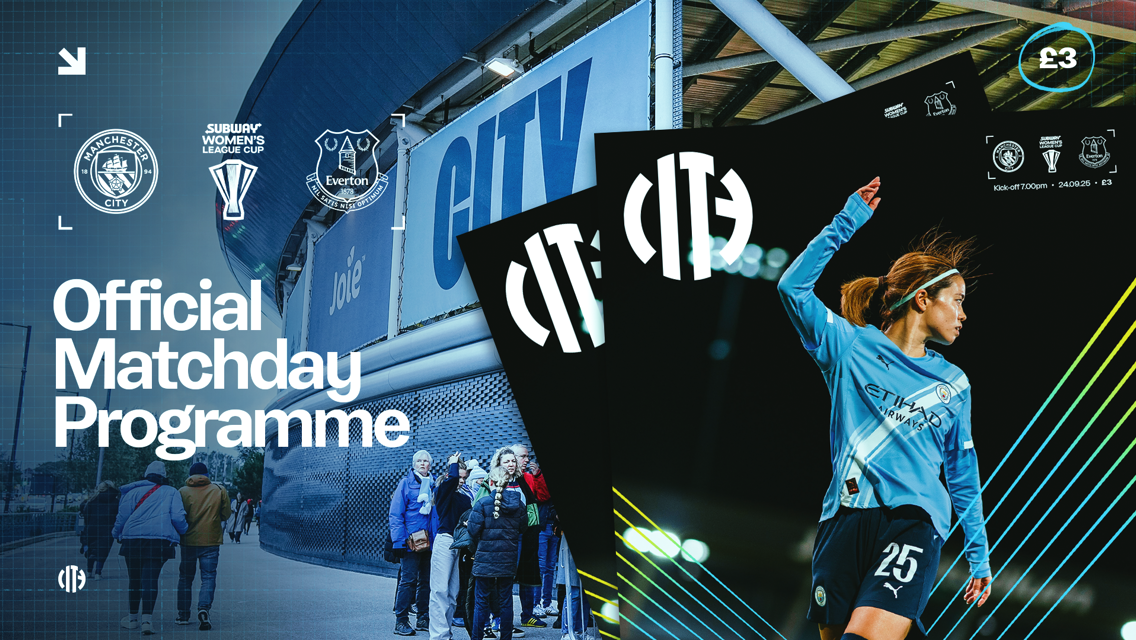 City v Everton programme: Don’t miss the second issue of the 2025/26 season