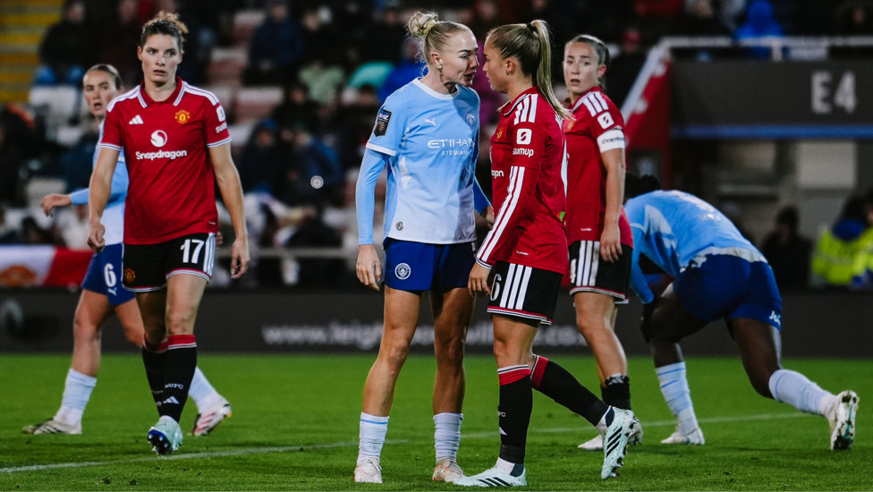 No love lost : Greenwood showing  how much this game means to City