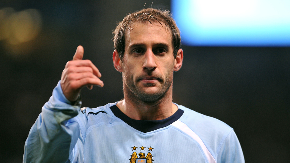 Pablo en su primera campaña en Manchester.