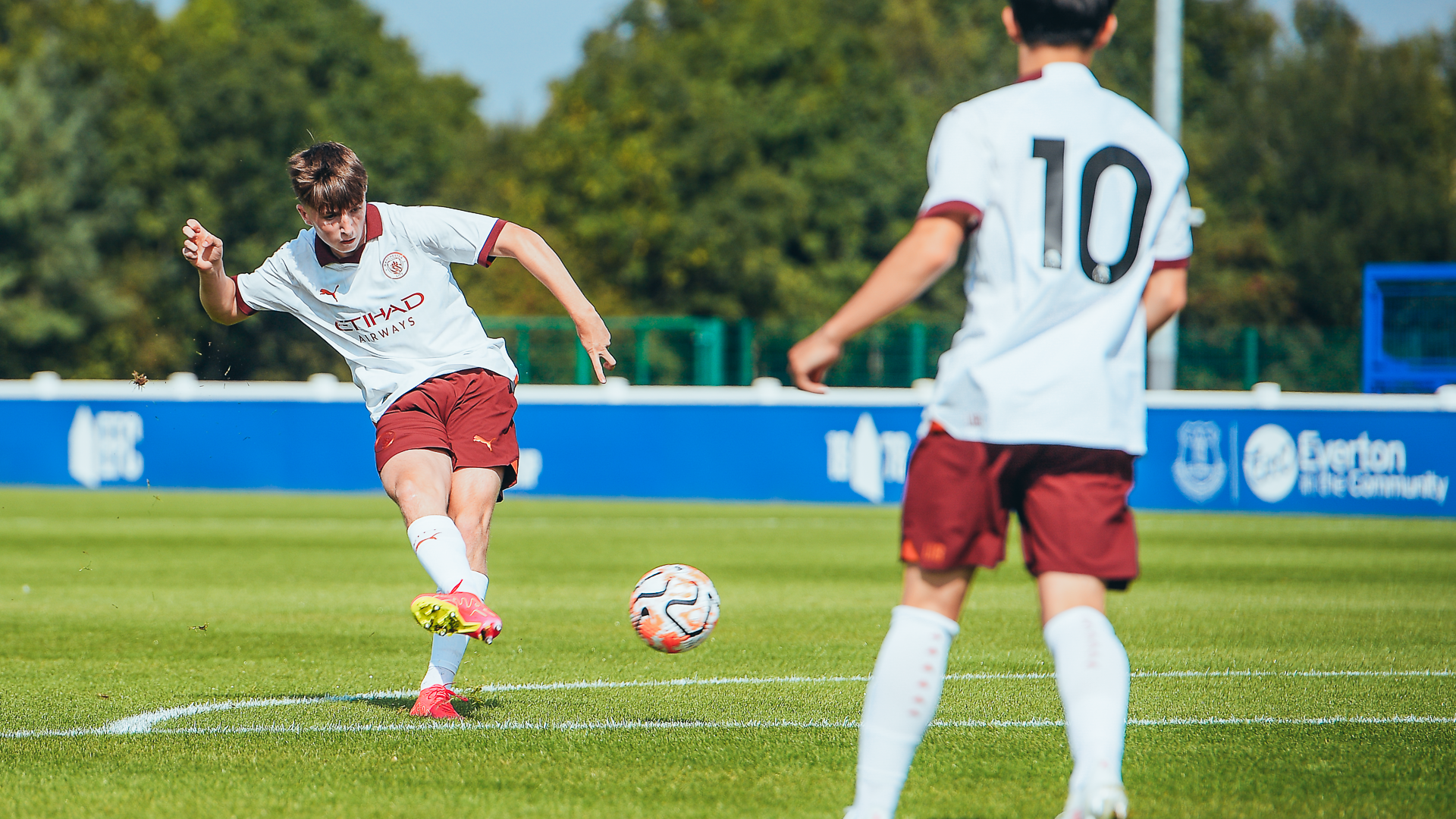 CLOSE CALL: Charlie Gray saw a first-half effort hit the bar