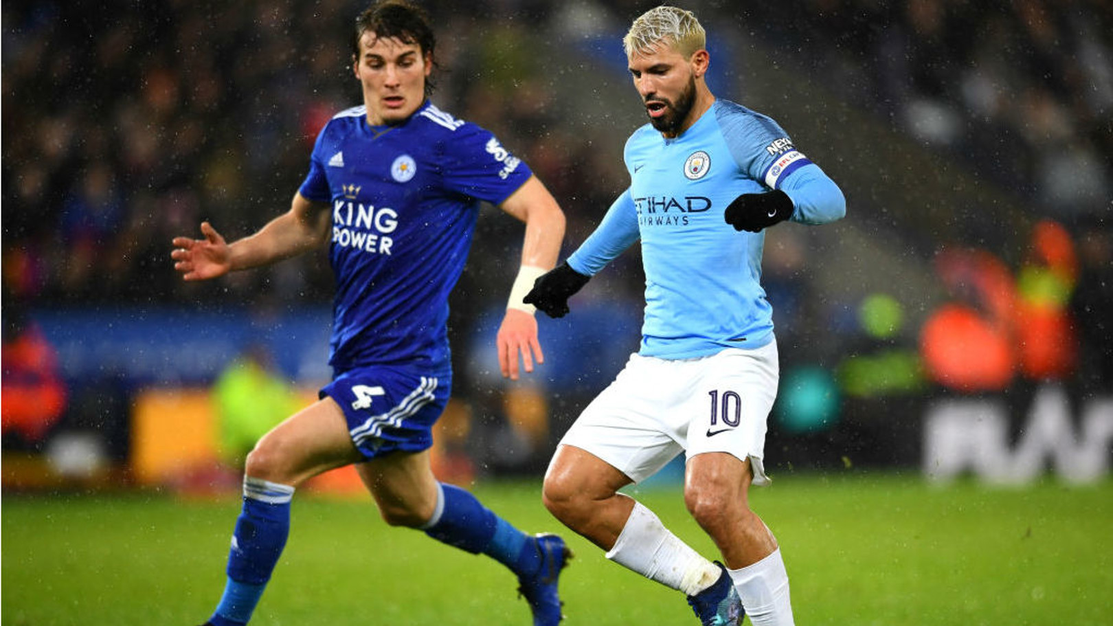 Em que canal de televisão está Leicester x City?