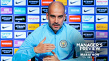 PREVIEW: Pep Guardiola addresses the media ahead of West Ham v City.