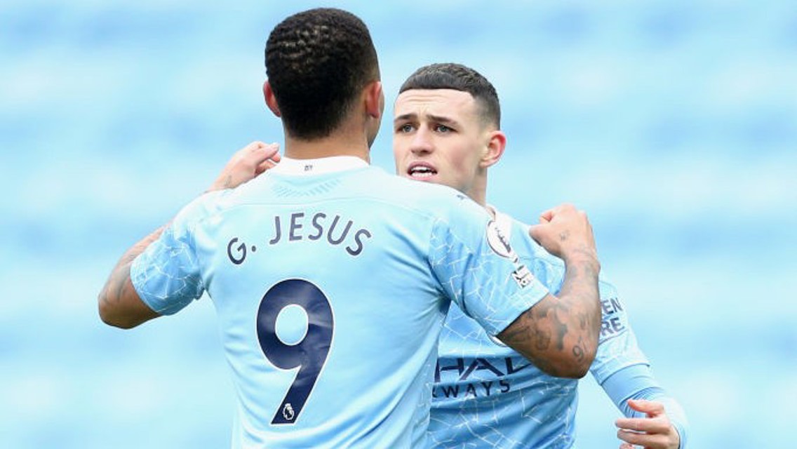 Foden closing in on Jesus's landmark City tally 