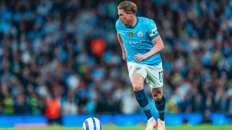 KING KEV: Charging forward.