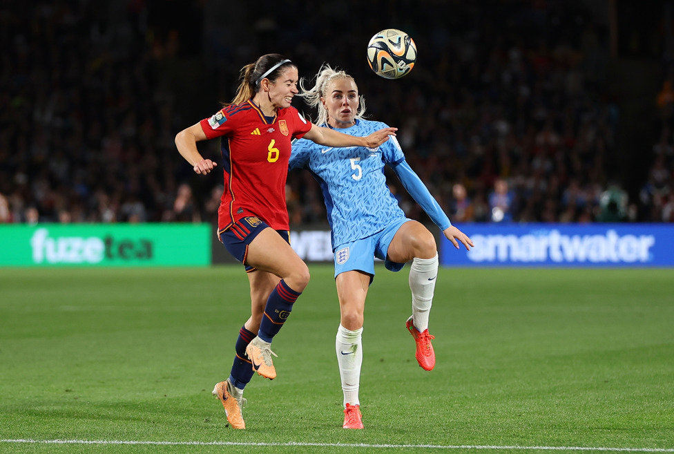 SUPERSTAR : Alex Greenwood had an unbelievable tournament for England, including a dominating performance in the narrow final defeat to Spain. 