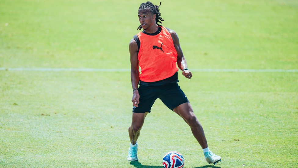 STEPPING UP : Nathan Ake looks for a team-mate