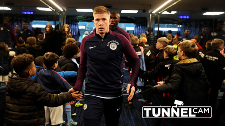 TUNNEL CAM: Take a look behind-the-scenes during City's 2-1 win over Bristol City in the Carabao Cup.