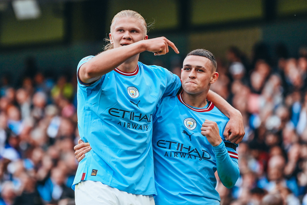 Foden e Haaland gostam de marcar contra o United.
