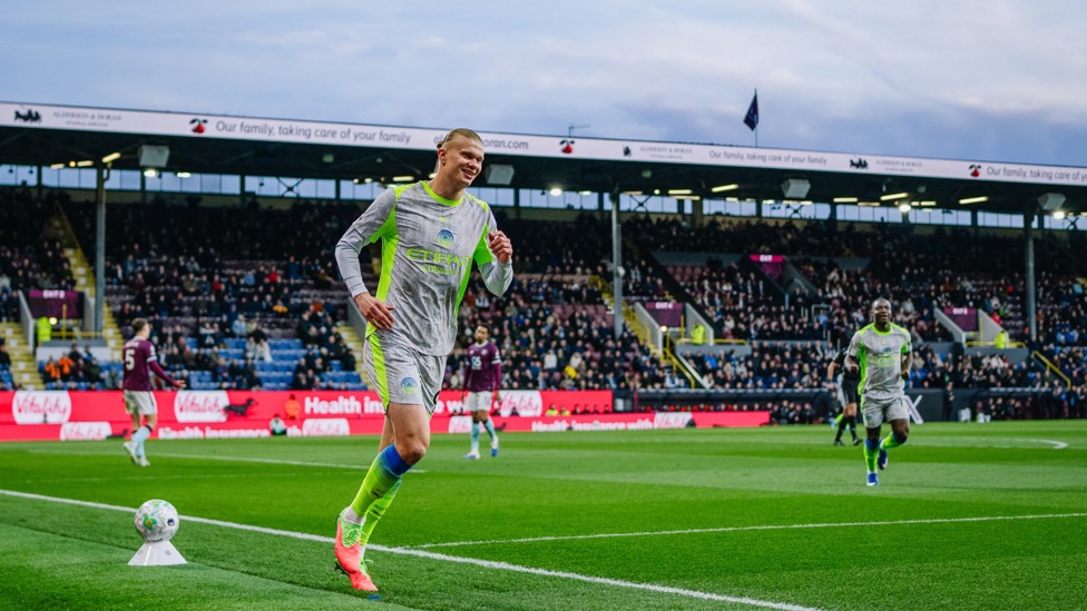 HAPPY HAALAND : Erling enjoyed that one!