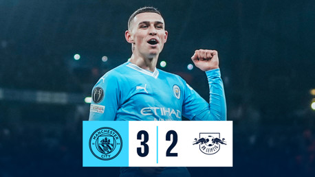 [하이라이트] 맨시티 3-2 라이프치히(UCL G조 5R, 23/24)
