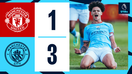 United 1-3 City: U18 Premier League highlights