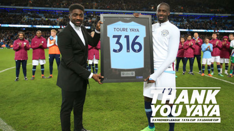 Kolo surprises Yaya: Toure's Etihad goodbye