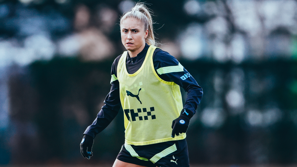CAPTAIN FANTASTIC  : Steph Houghton maintains her focus 