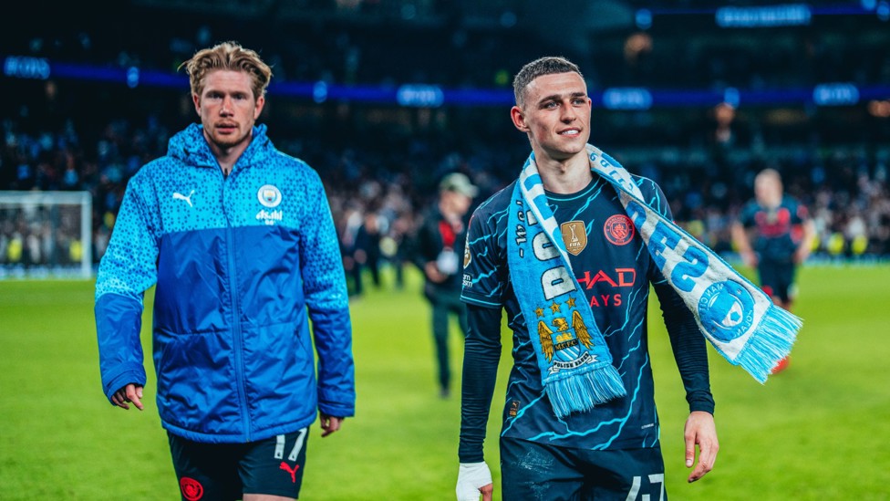 ONE MORE STEP : City win at Spurs to leave us one victory from the title