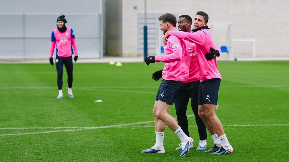 Get together  : Dias, Rodri and Guéhi