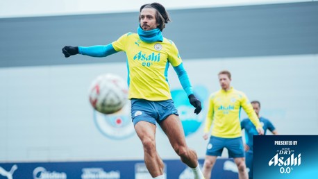 Training: City set for Wembley semi-final