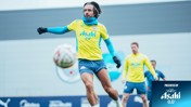Training: City set for Wembley semi-final