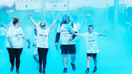 Blue runners raise thousands in aid of CITC