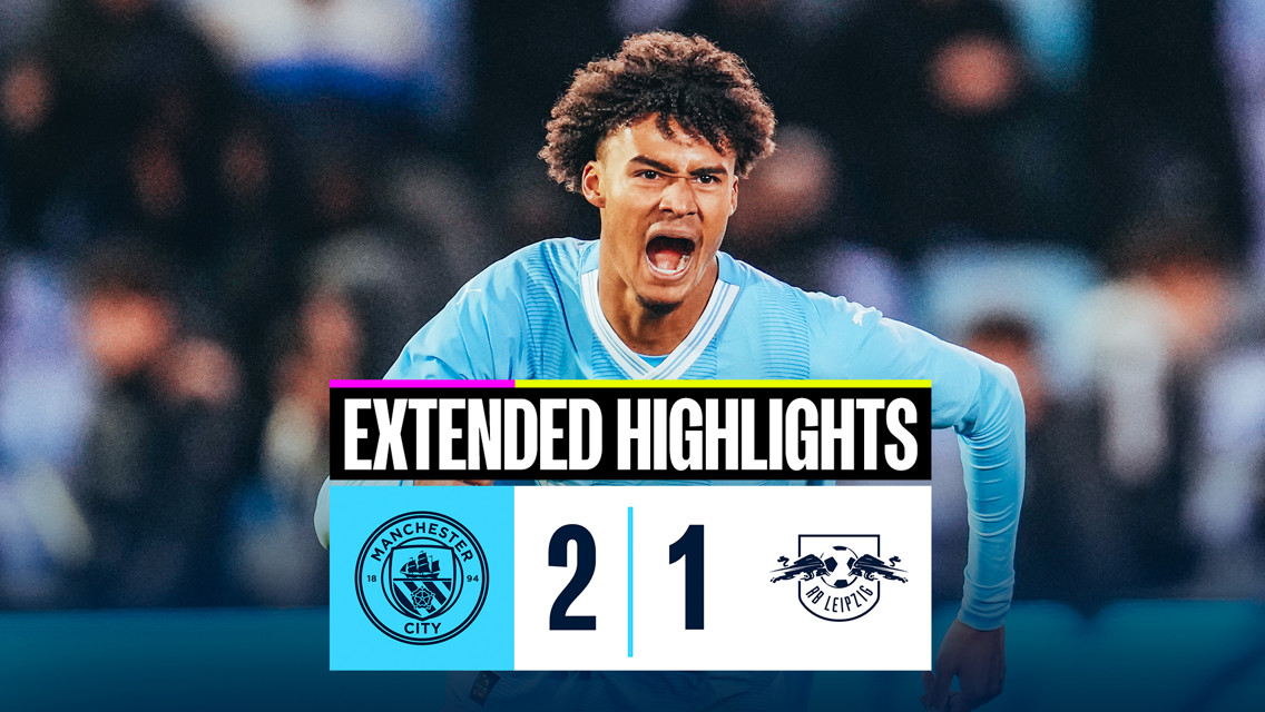 City U19s 2-1 RB Leipzig: Extended Highlights