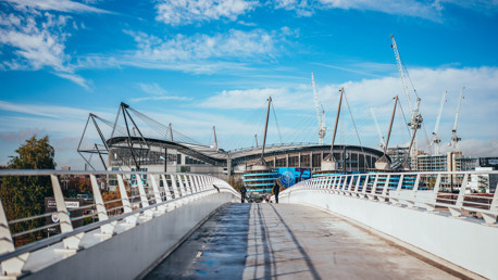 HOME: The Etihad looking as beautiful as always ahead of Southampton's visit.