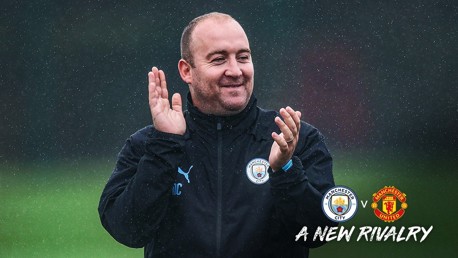 City v United: Eve of the derby training