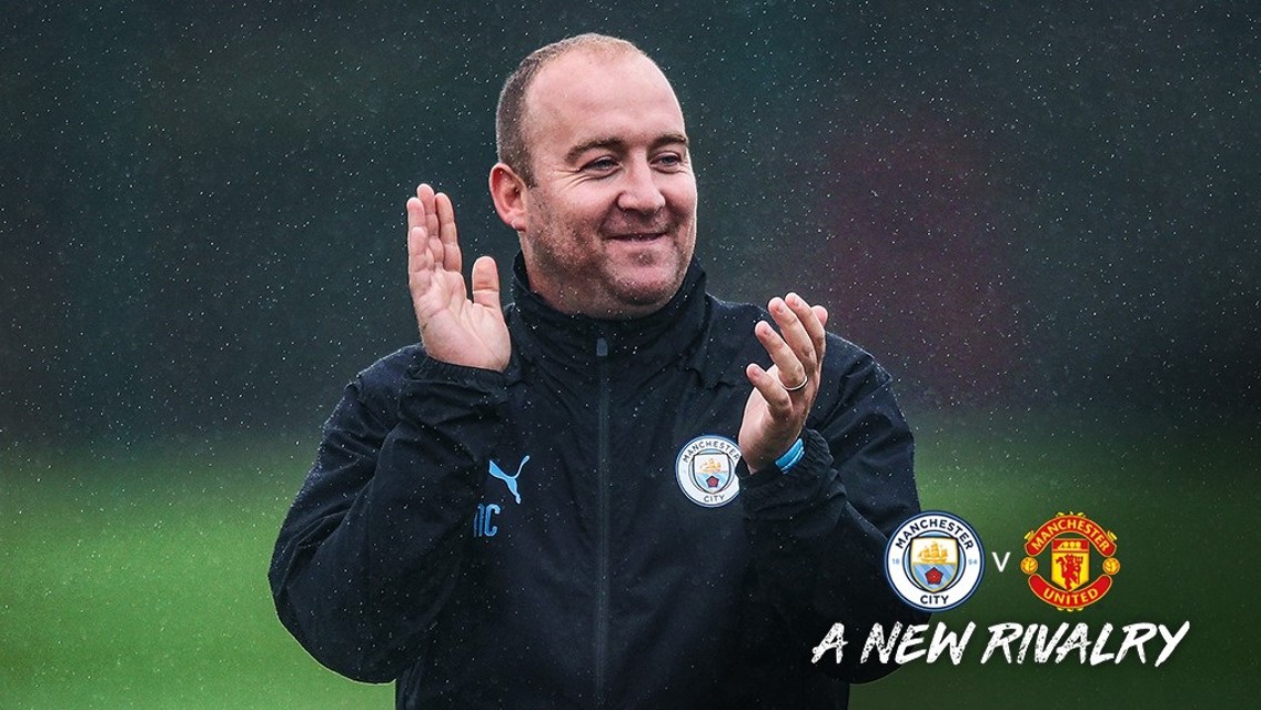 City v United: Eve of the derby training