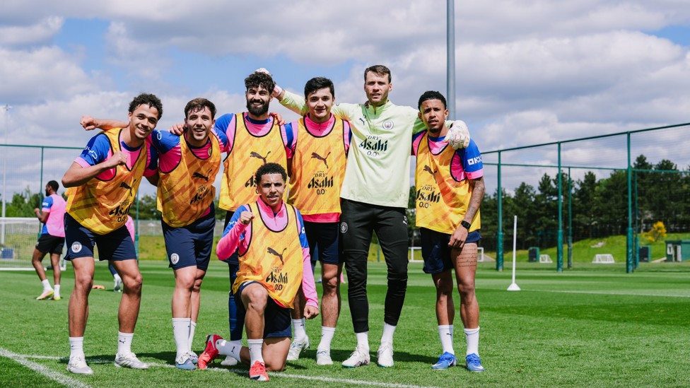 WINNERS : The successful side this Sunday!