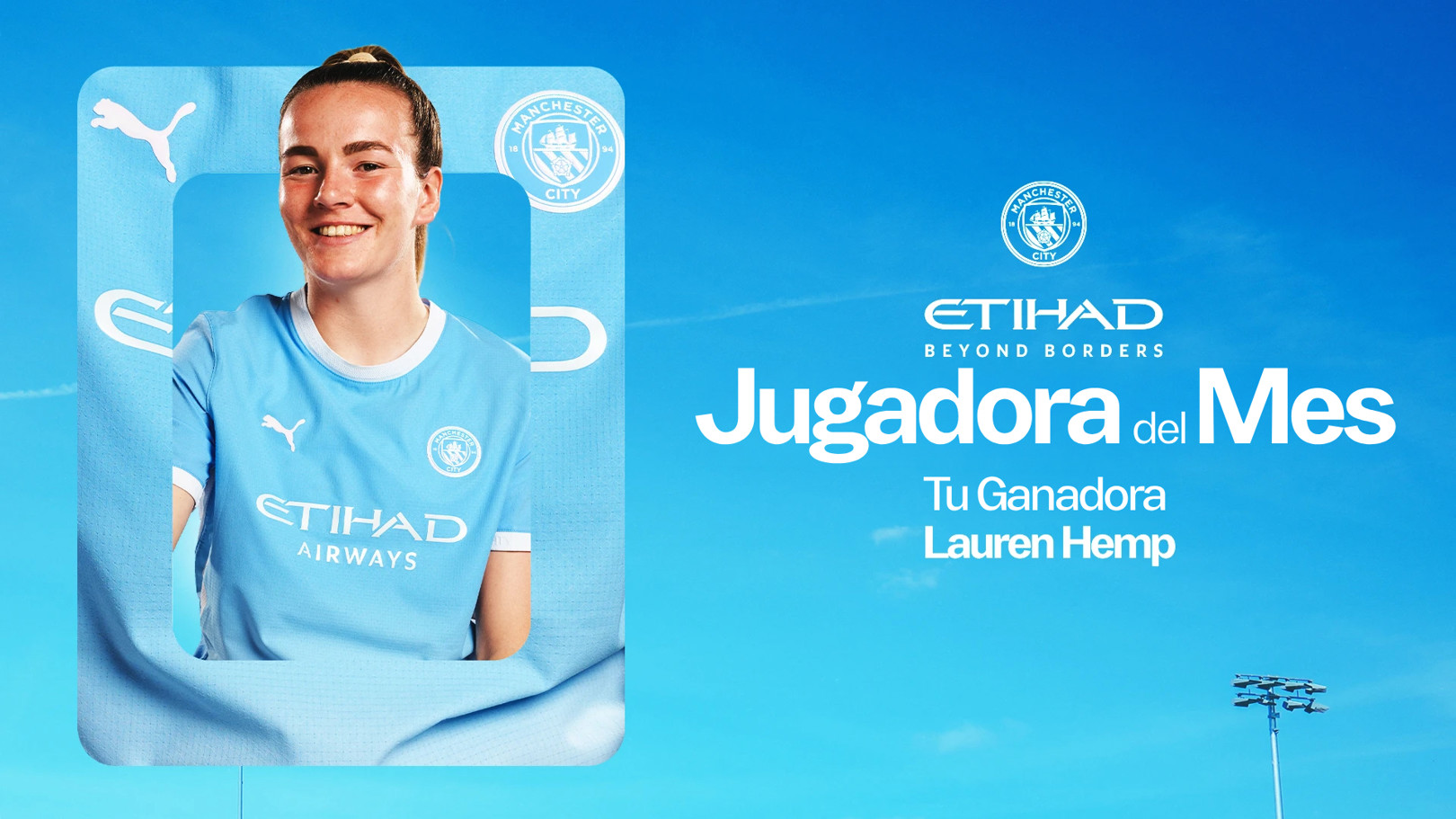 Lauren Hemp es nombrada Etihad Player of the Month de septiembre