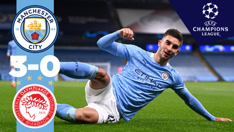 City 3-0 Olympiakos: Short highlights 