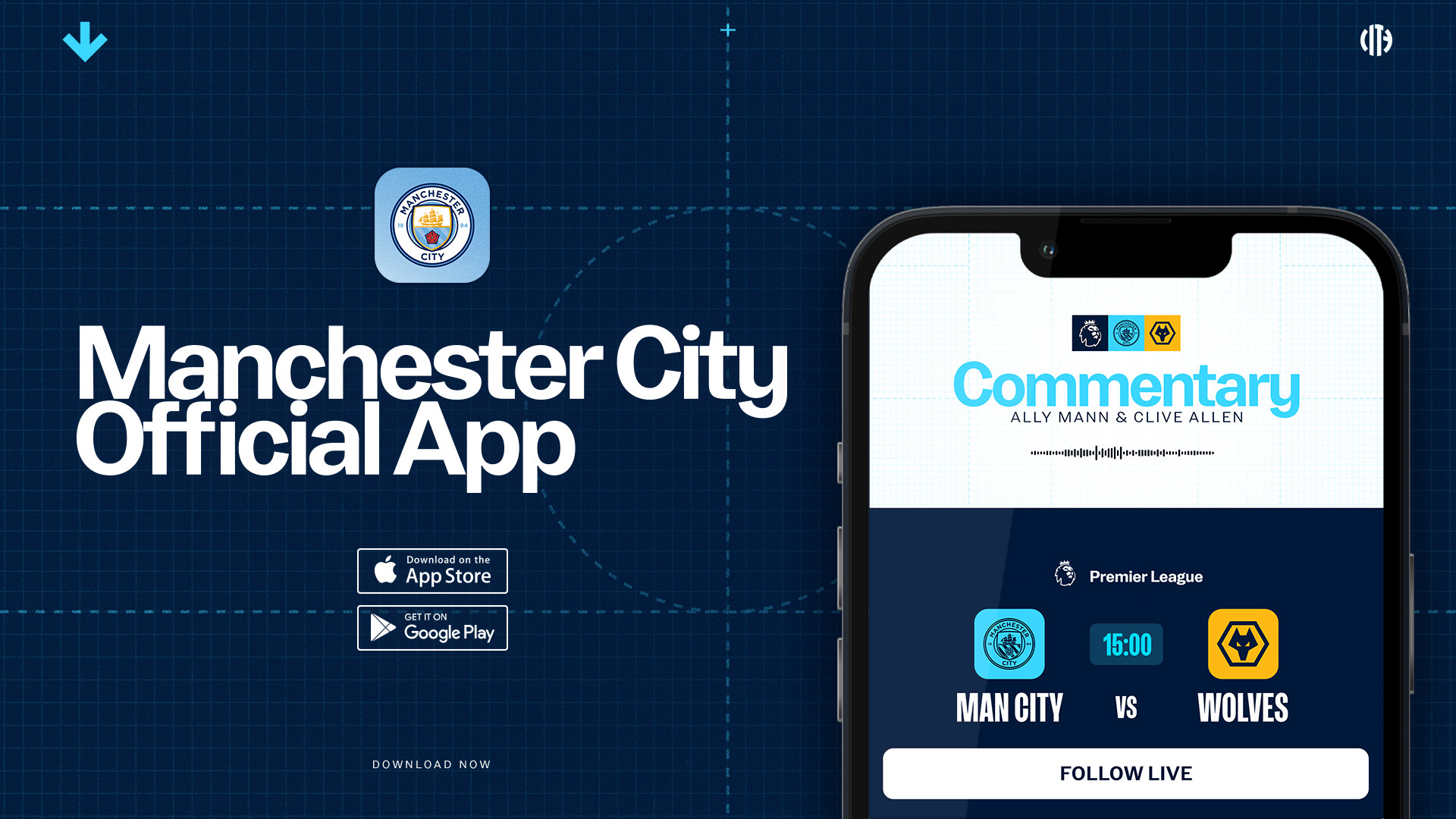 No Coverage City v Wolves: Man City app the ideal destination with no UK TV coverage