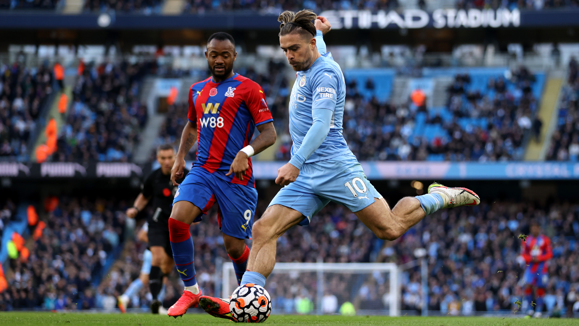 Which TV channel is Crystal Palace v City on?