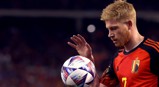 Kevin De Bruyne in Belgium colours