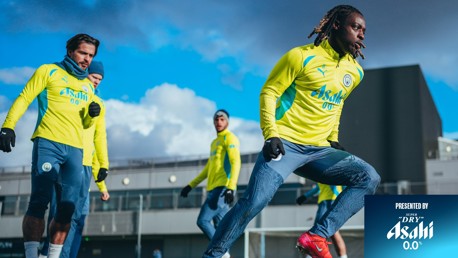 Training: Final preparations for Spurs