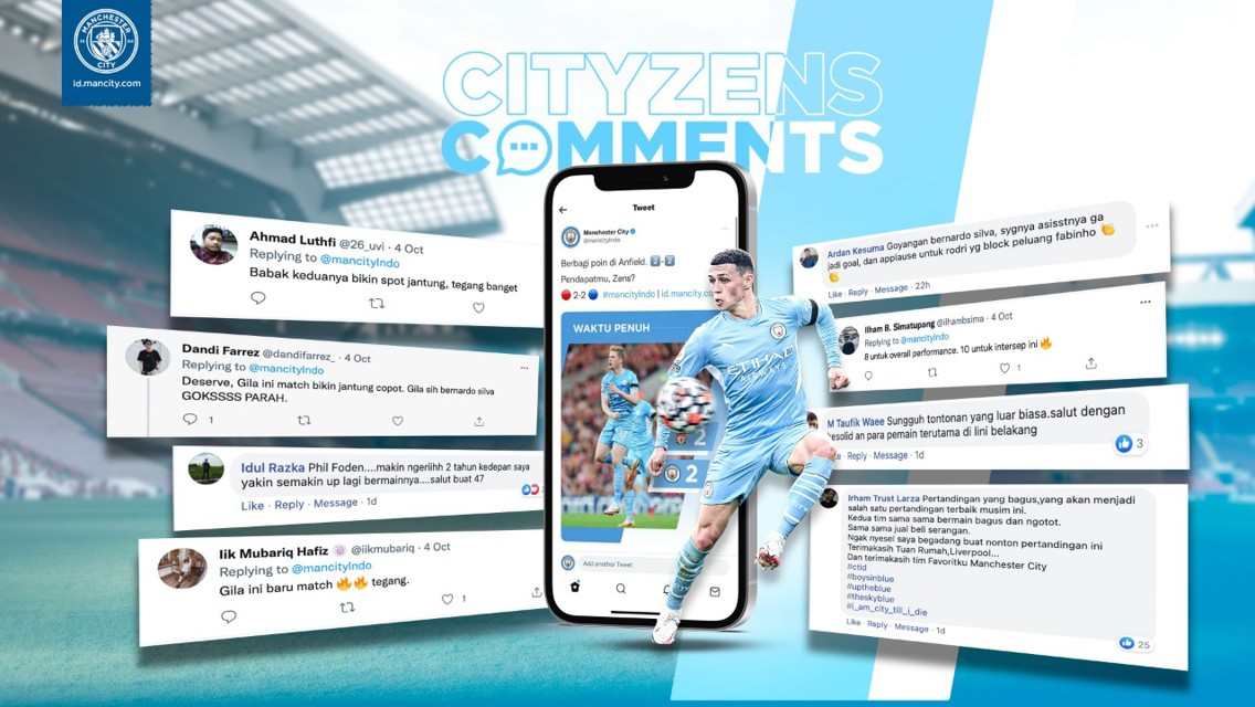 Cityzens Comment: Komentar Fans Dari Laga Sengit di Anfield