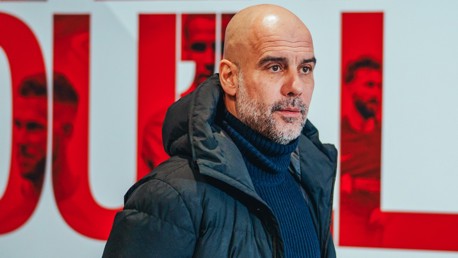 Guardiola makes six changes for Liverpool clash