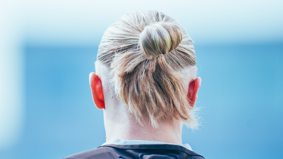 Hair to the throne! It's Erling, of course...