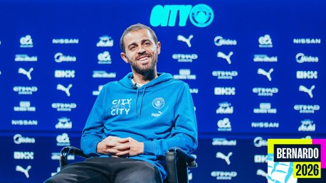 There’s good energy in the dressing room, says Bernardo