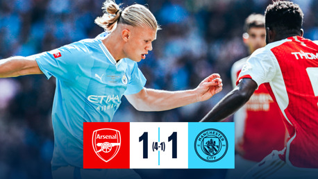 Arsenal 1-1 (4-1 on pens) City: Short highlights