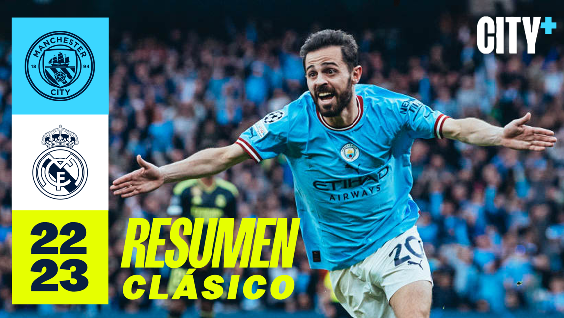 City 4-0 Real Madrid: resumen clásico