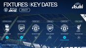 Key dates for Manchester City 2026/27 WSL season: Opening game vs Birmingham City on Sep 6, Etihad match vs Arsenal on Oct 4, Derby days vs Manchester United on Oct 25 and Feb 14, Arsenal away on Jan 30, final game vs Liverpool on May 23.