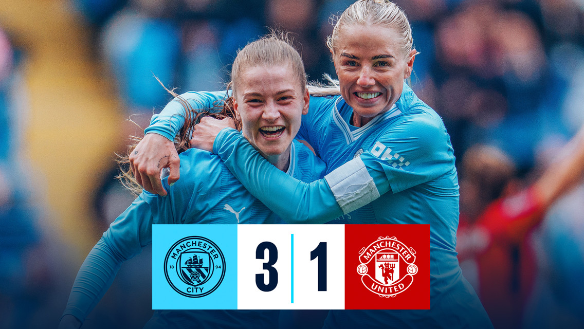 City 3-1 United: resumen breve