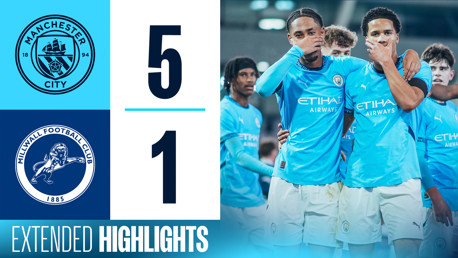FA Youth Cup extended highlights: City 5-1 Millwall